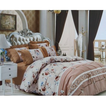 Sale Active Breathable Floral Glace Cotton Bedsheet for Double Bed with 2 Pillow Cover Set Sale Active Breathable Floral Glace Cotton Bedsheet for Double Bed with 2 Pillow Cover Set